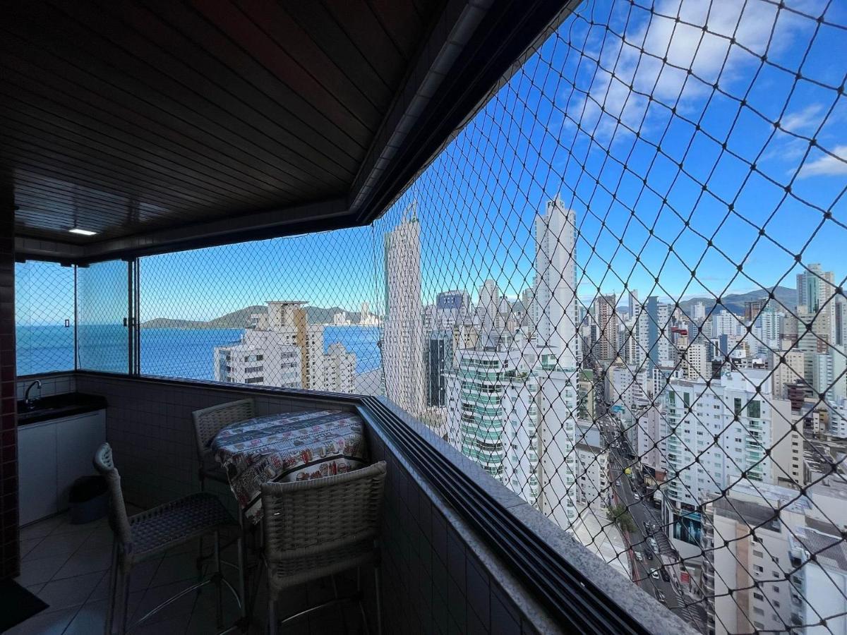 Ct01- Vista Mar| Telas Protecao| Churrasq, Garagem Balneario Camboriu Dış mekan fotoğraf